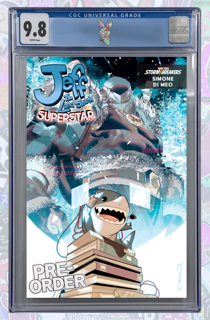 JEFF THE LAND SHARK: SUPERSTAR #2 SIMONE DI MEO VARIANT | CGC 9.8 | PREORDER