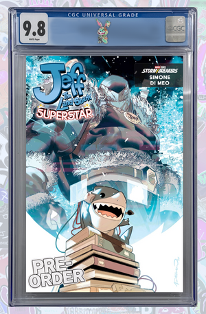 JEFF THE LAND SHARK: SUPERSTAR #2 SIMONE DI MEO VARIANT | CGC 9.8 | PREORDER