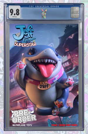 JEFF THE LAND SHARK SUPERSTAR #1 | MCFARLANE TOYS VARIANT | CGC 9.8 | PREORDER