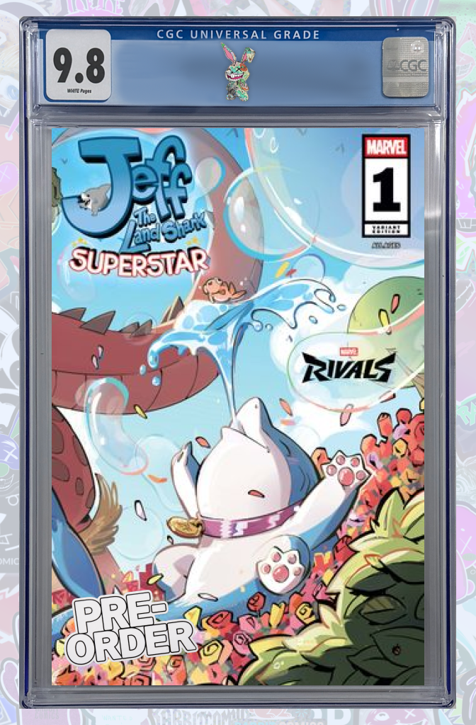 JEFF THE LAND SHARK SUPERSTAR #1 | RIVALS VARIANT | CGC 9.8 | PREORDER