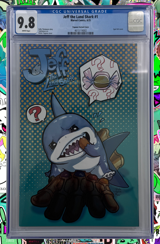 Jeff The Landshark #1 | Rickie Yagawa Foil Variant | CGC 9.8