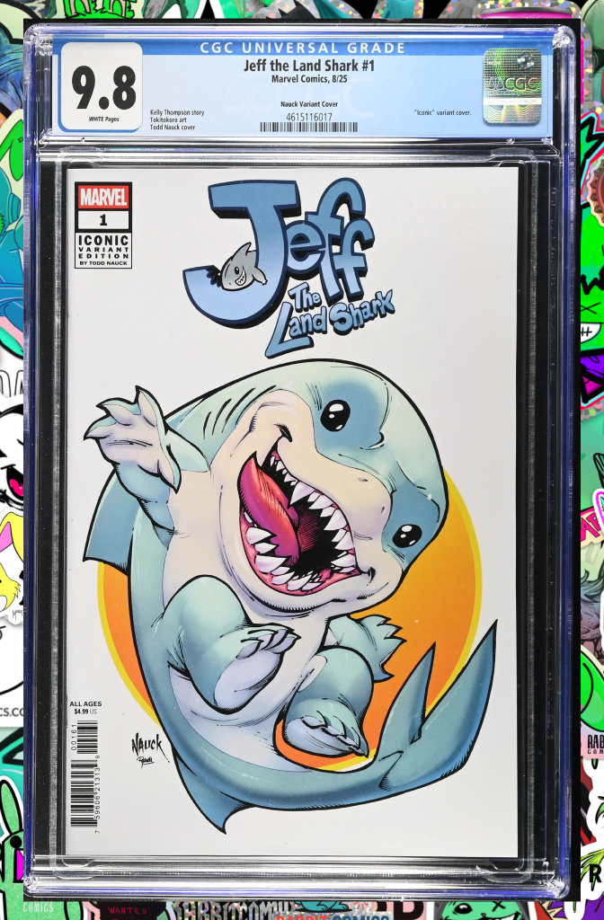 Jeff The Landshark #1 | Todd Nauck Iconic Variant | CGC 9.8