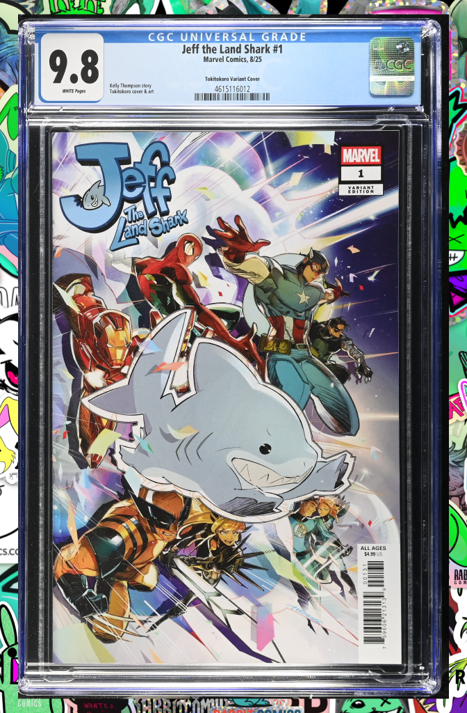 Jeff The Landshark #1 | Tokitokoro Variant | CGC 9.8