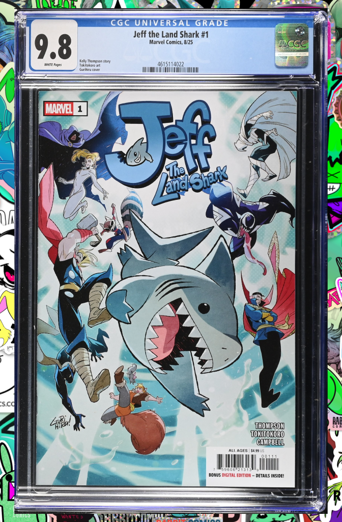 Jeff The Landshark #1 | Main Cover | CGC 9.8