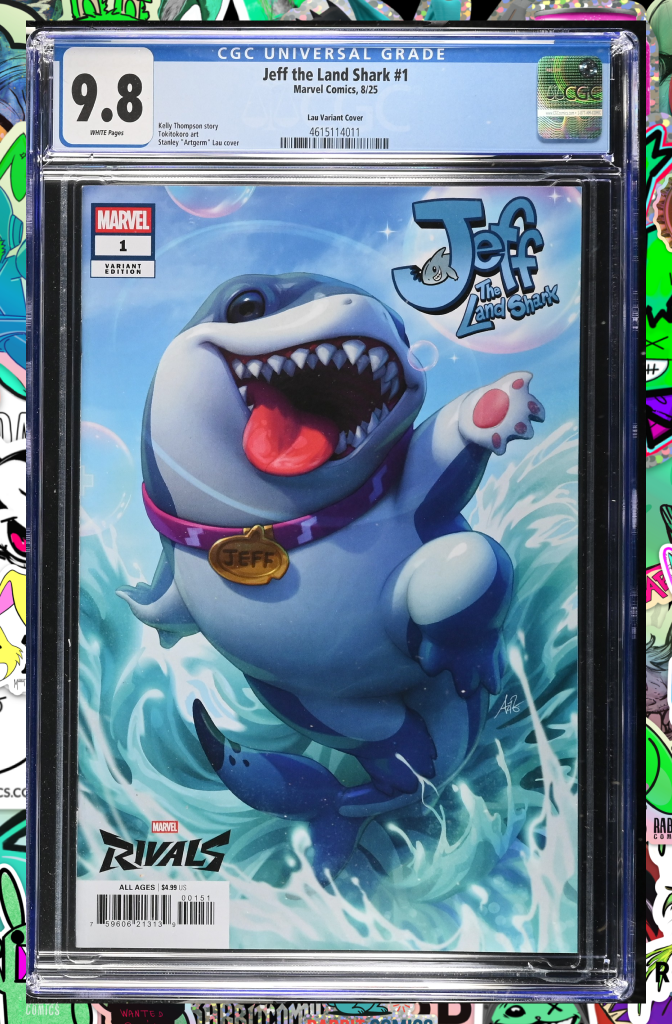 Jeff The Landshark #1 | Artgerm Marvel Rivals Variant | CGC 9.8