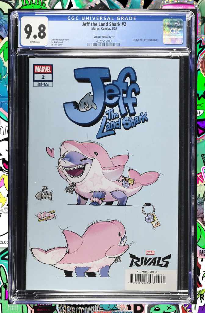 Jeff The Land Shark #2 | Main Cover | CGC 9.8