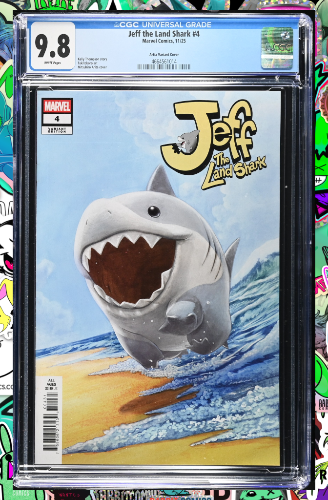 Jeff The Land Shark #4 Mitsuhiro Arita Variant | CGC 9.8