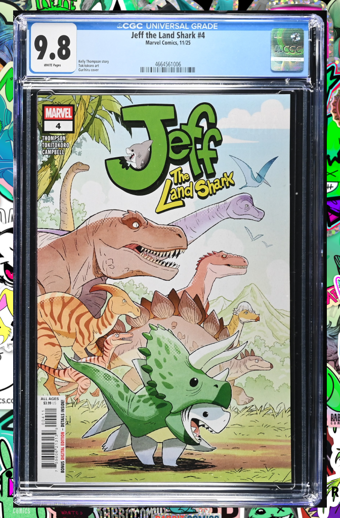 Jeff The Land Shark #4 | CGC 9.8