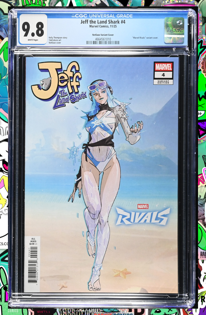 Jeff The Land Shark #4 Netease Games Marvel Rivals Variant | CGC 9.8