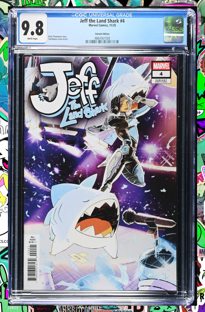 Jeff The Land Shark #4 Tokitokoro Variant | CGC 9.8
