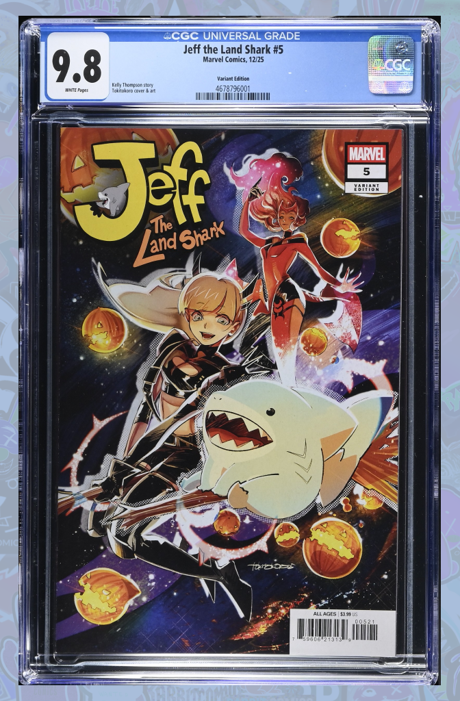 Jeff The Land Shark #5 Tokitokoro Variant | CGC 9.8