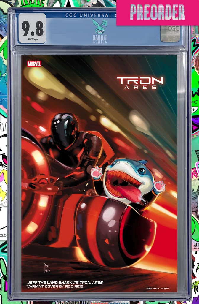Jeff The Land Shark #5 Rod Reis Tron: Ares Variant | CGC 9.8 | PREORDER