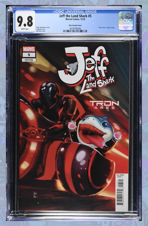 Jeff The Land Shark #5 Rod Reis Tron: Ares Variant | CGC 9.8