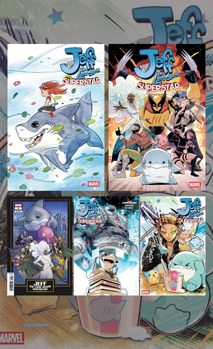 JEFF THE LAND SHARK: SUPERSTAR #2 | 5 BOOK SUPERSTAR BUNDLE