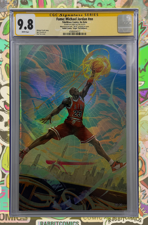 FAME: MICHAEL JORDAN #1 | IVAN TAO AIR FOIL VARIANT | CGC SS 9.8