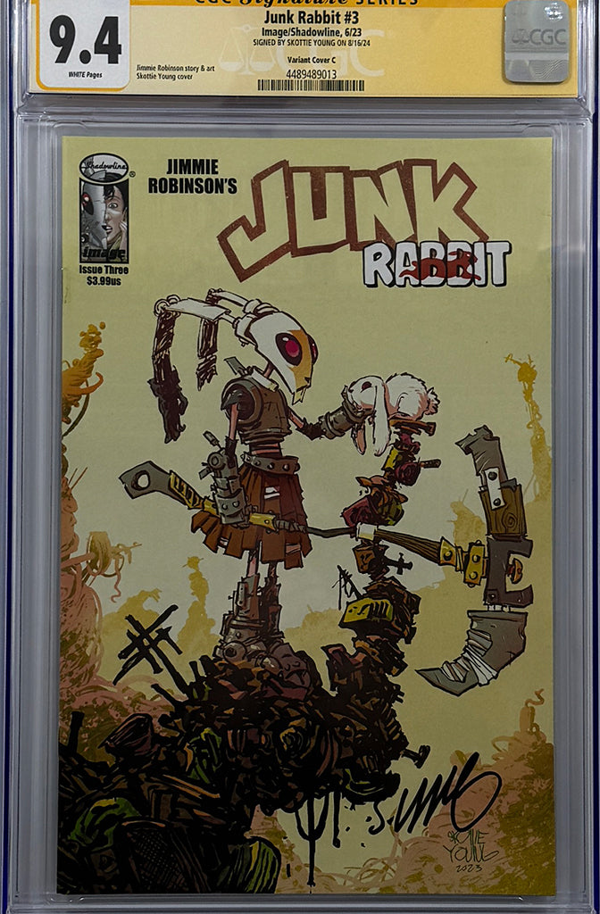 Junk Rabbit #3 | Signed By Skottie Young | CGC SS 9.4