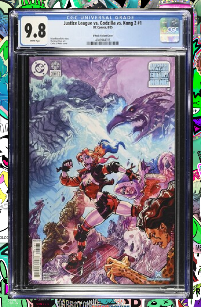 Justice League vs Godzilla vs Kong 2 #1  | 1:50 Ratio | CGC 9.8