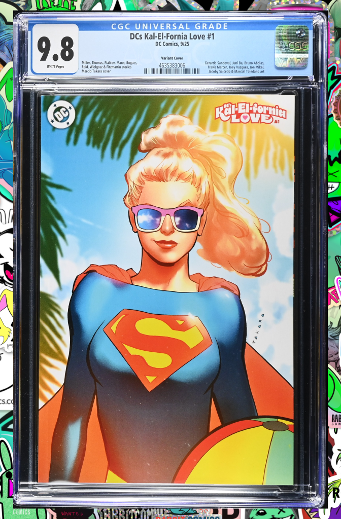 DC's Kal-El-Fornia Love #1 (One Shot) | Cover B Marcio Takara Variant | CGC 9.8