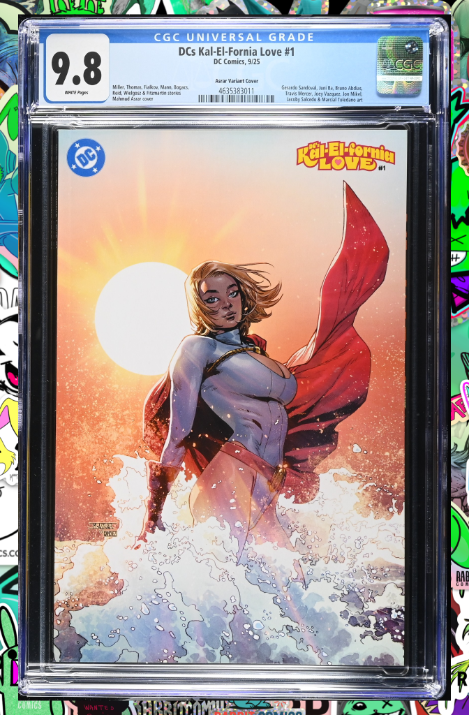 DC's Kal-El-Fornia Love #1 (One Shot) | Cover C Mahmud Asrar Variant | CGC 9.8