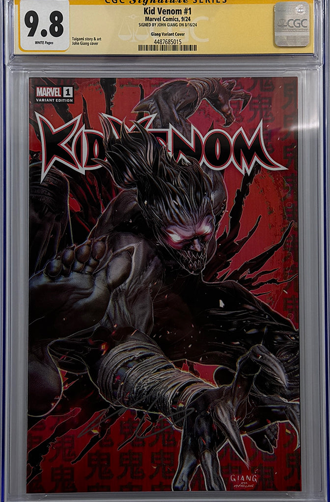 Kid Venom #1 | John Giang Exclusive Trade Variant | CGC SS 9.8
