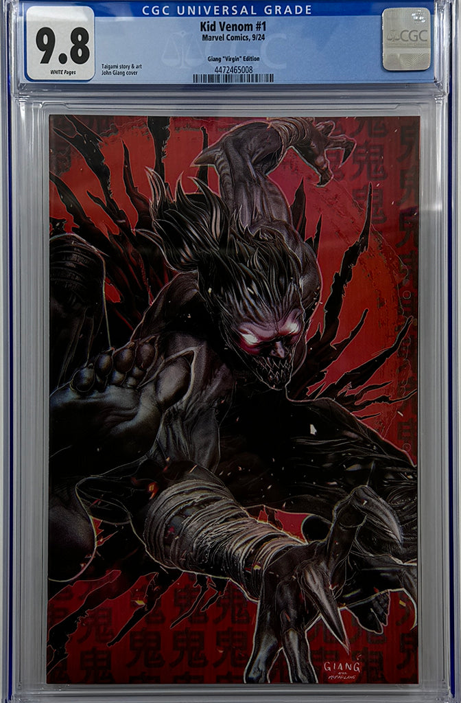 Kid Venom #1 | John Giang Exclusive Virgin Variant | CGC 9.8