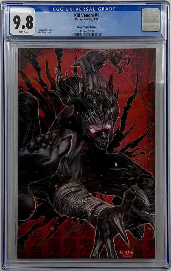 Kid Venom #1 | John Giang Exclusive Virgin Variant | CGC 9.8