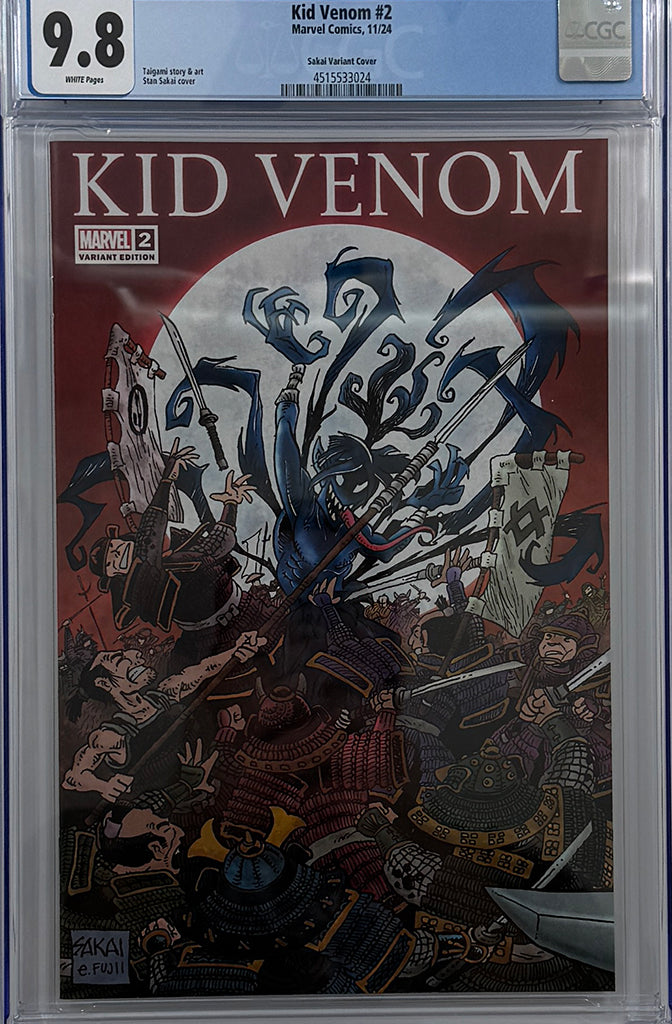 KID VENOM #2 | STAN SAKAI VARIANT | CGC 9.8