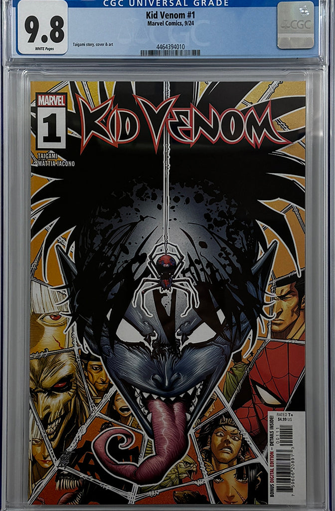KID VENOM #1 | MAIN COVER | CGC 9.8