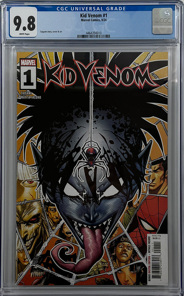 KID VENOM #1 | MAIN COVER | CGC 9.8