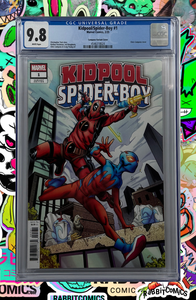 KIDPOOL/SPIDER-BOY #1 | CHRIS CAMPANA VARIANT | CGC 9.8