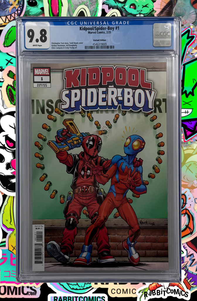 KIDPOOL/SPIDER-BOY #1 | TODD NAUCK VARIANT | CGC 9.8