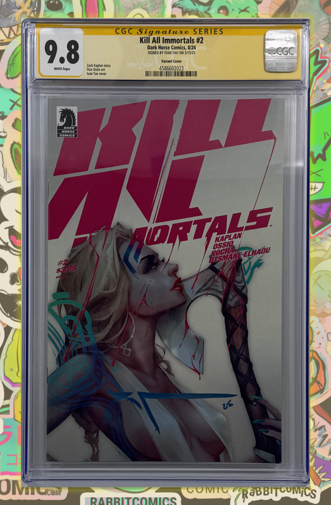 Kill All Immortals #2 | Cover B Ivan Tao Variant | CGC SS 9.8