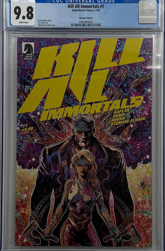 Kill All Immortals #1 | Cover B | CGC 9.8