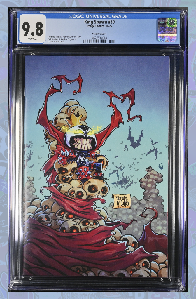 King Spawn #50 Cover C Skottie Young Variant | CGC 9.8