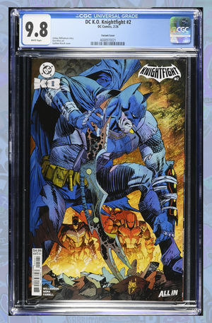 DC K.O. Knightfight #2 (Of 4) Cover B Guillem March Card Stock Variant | CGC 9.8