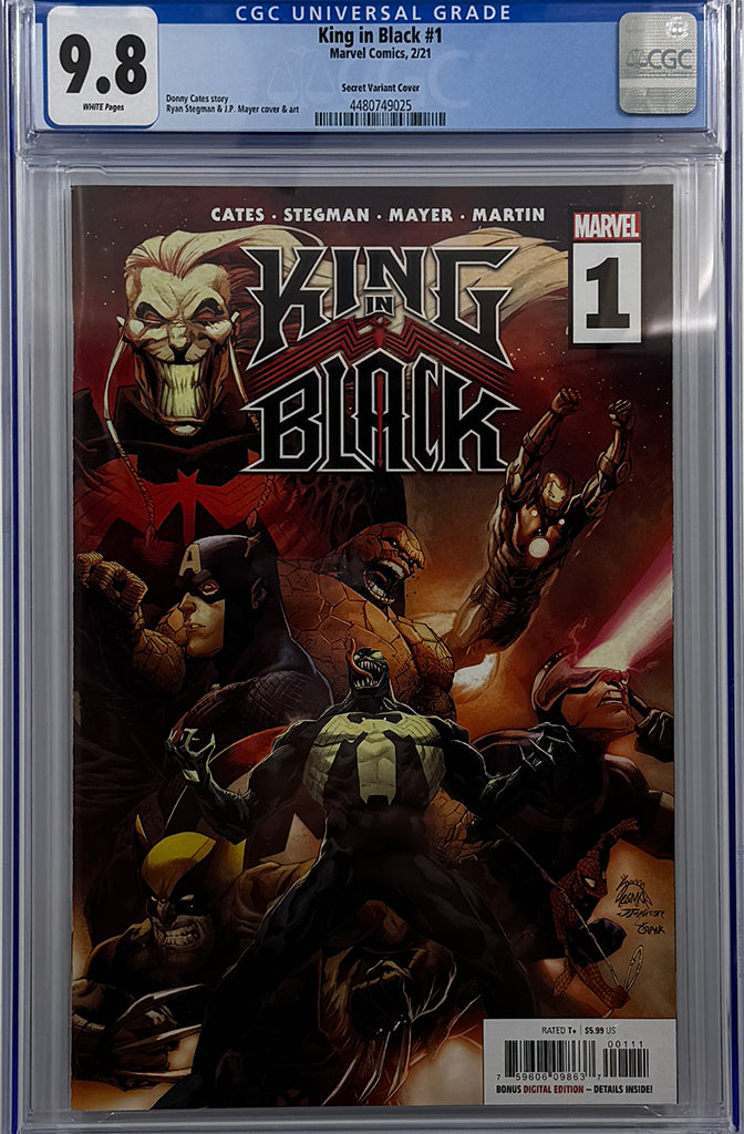 King in Black #1 | Secret Variant Cover | CGC 9.8