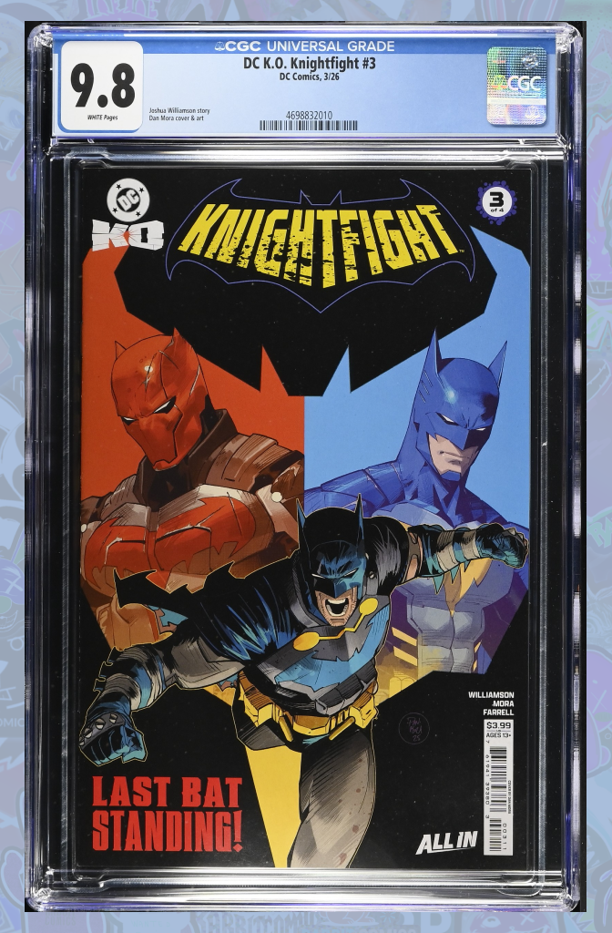 DC K.O. KNIGHTFIGHT #3 (OF 4) CVR A DAN MORA | CGC 9.8