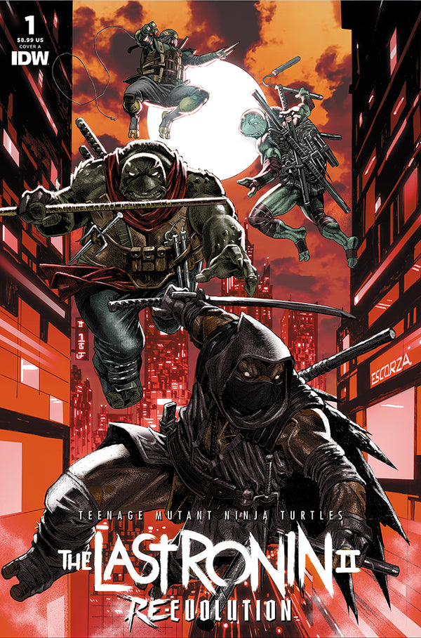 Teenage Mutant Ninja Turtles: The Last Ronin II--Re-Evolution #1  | Cover A (Escorzas)