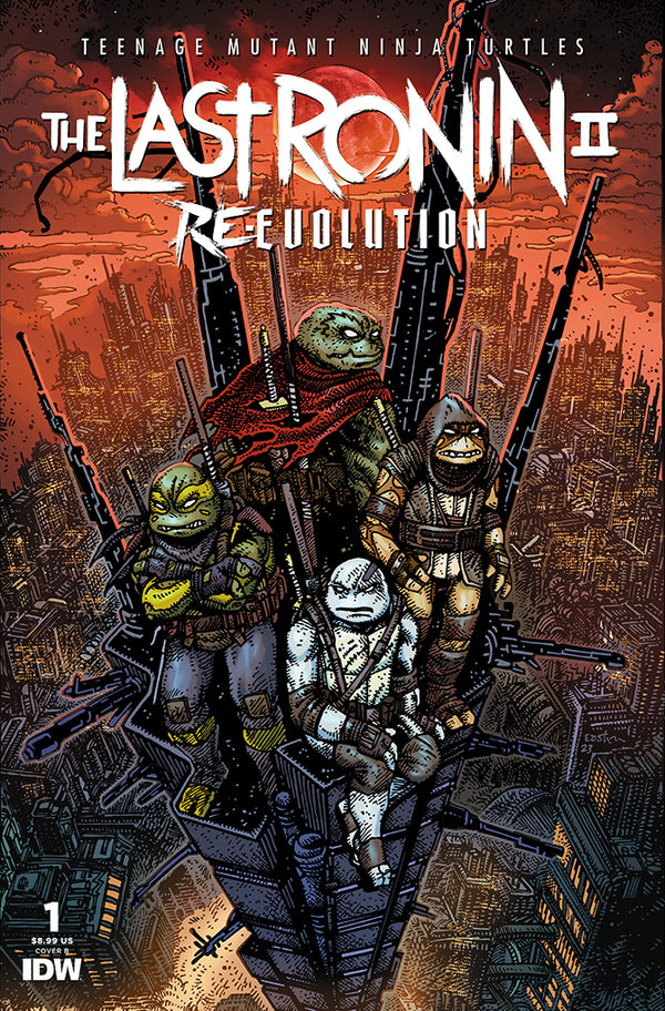 Teenage Mutant Ninja Turtles: The Last Ronin II--Re-Evolution #1  | Variant B (Eastman)