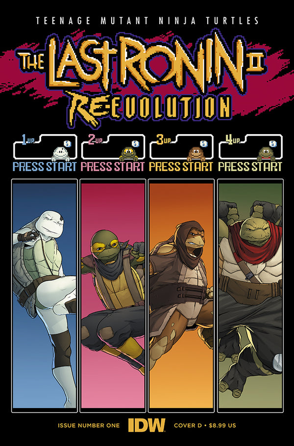 Teenage Mutant Ninja Turtles: The Last Ronin II--Re-Evolution #1  | Variant D (Delgado)