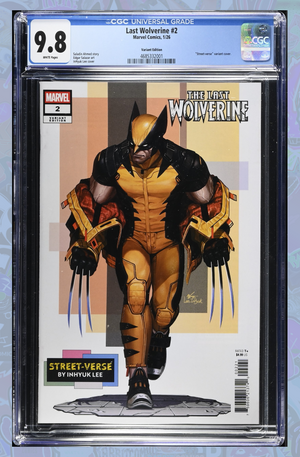 The Last Wolverine #2 Inhyuk Lee Street Verse Variant [AOR] | CGC 9.8