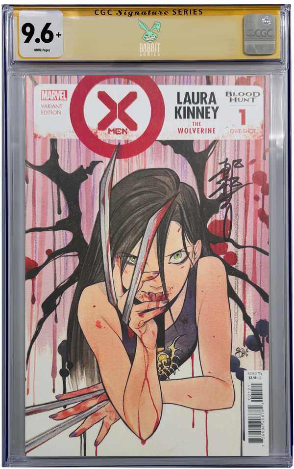 X-MEN: BLOOD HUNT - LAURA KINNEY THE WOLVERINE #1 | PEACH MOMOKO VARIANT | CGC SS 9.6+ | PREORDER