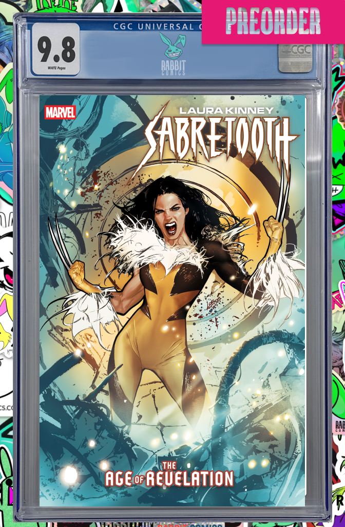 Laura Kinney: Sabretooth #1 Pablo Villalobos Variant [Aor] | CGC 9.8 | PREORDER