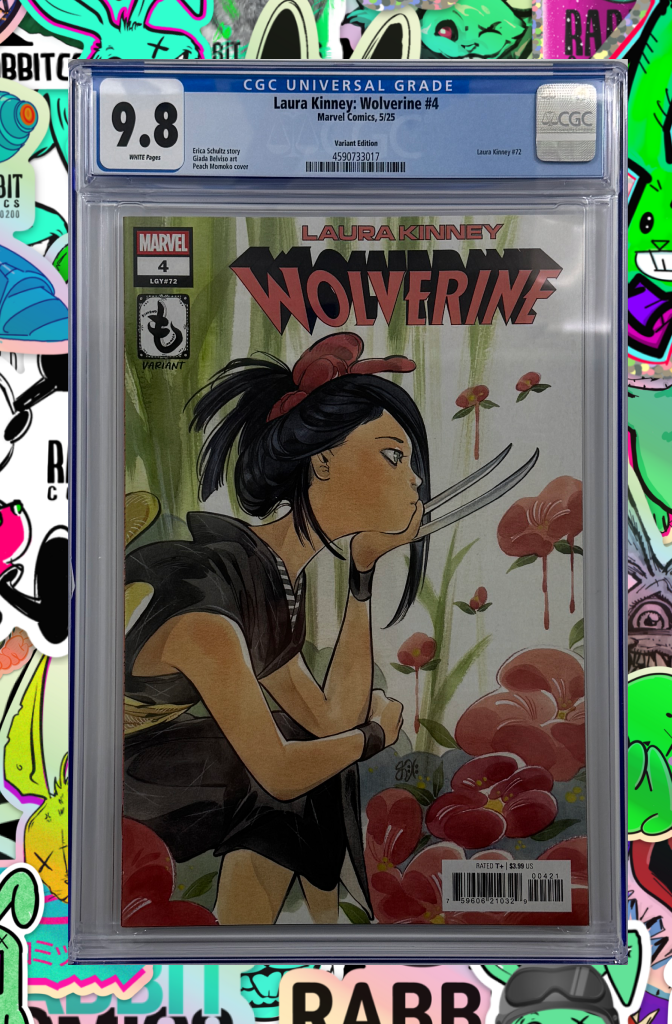 Laura Kinney: Wolverine #4 | Peach Momoko Kimono Variant | CGC 9.8
