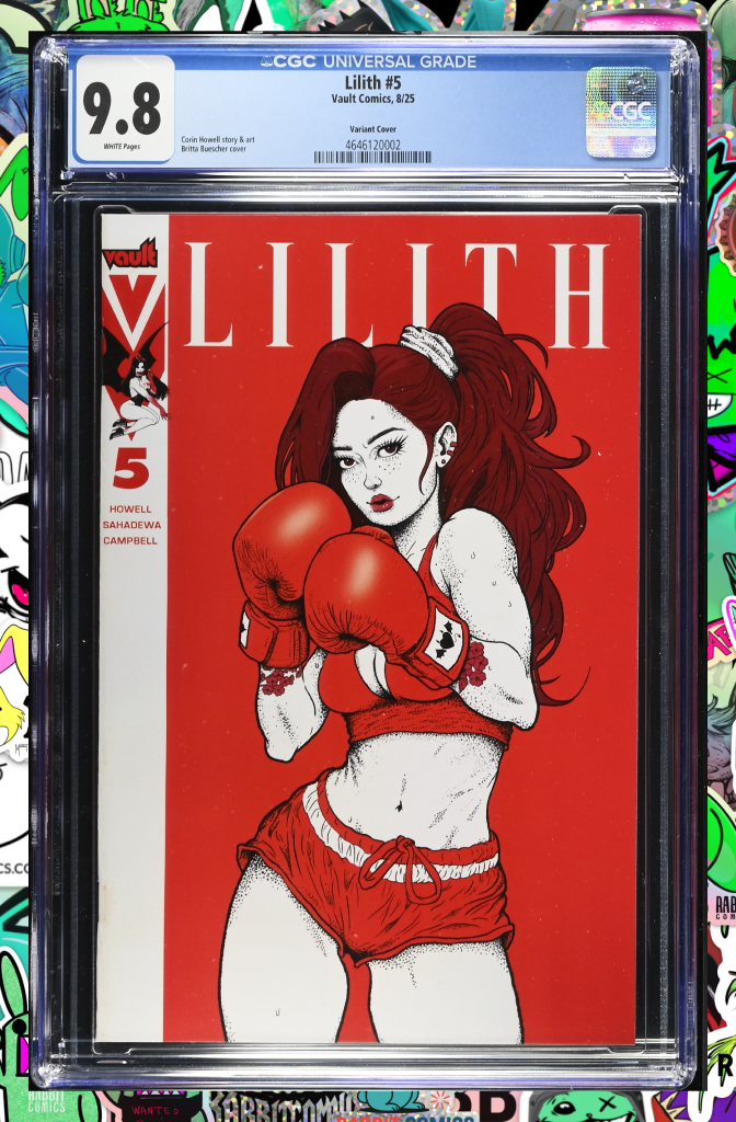 Lilith #5 (Of 5) Cover B Inc 1:5 Britta Buescher Variant | CGC 9.8