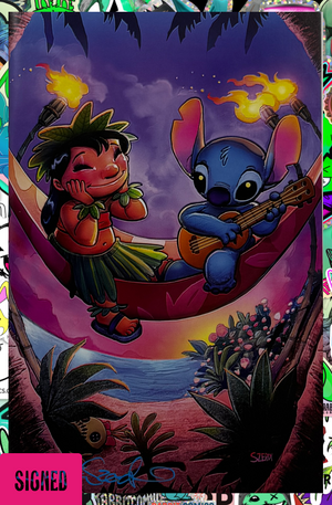 Lilo & Stitch #7  | Szerdy Virgin Variant | Signed By Nathan Szerdy