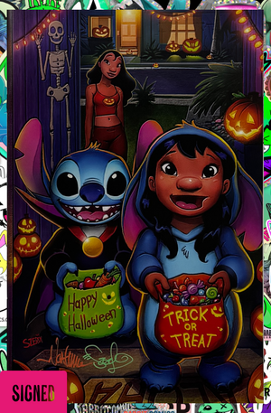 Lilo & Stitch #5  | Szerdy Virgin Halloween Variant | Signed By Nathan Szerdy