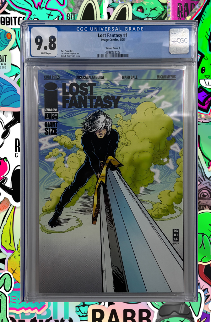 Lost Fantasy #1 | Cover D 1:25 Ratio Darick Robertson Variant | CGC 9.8