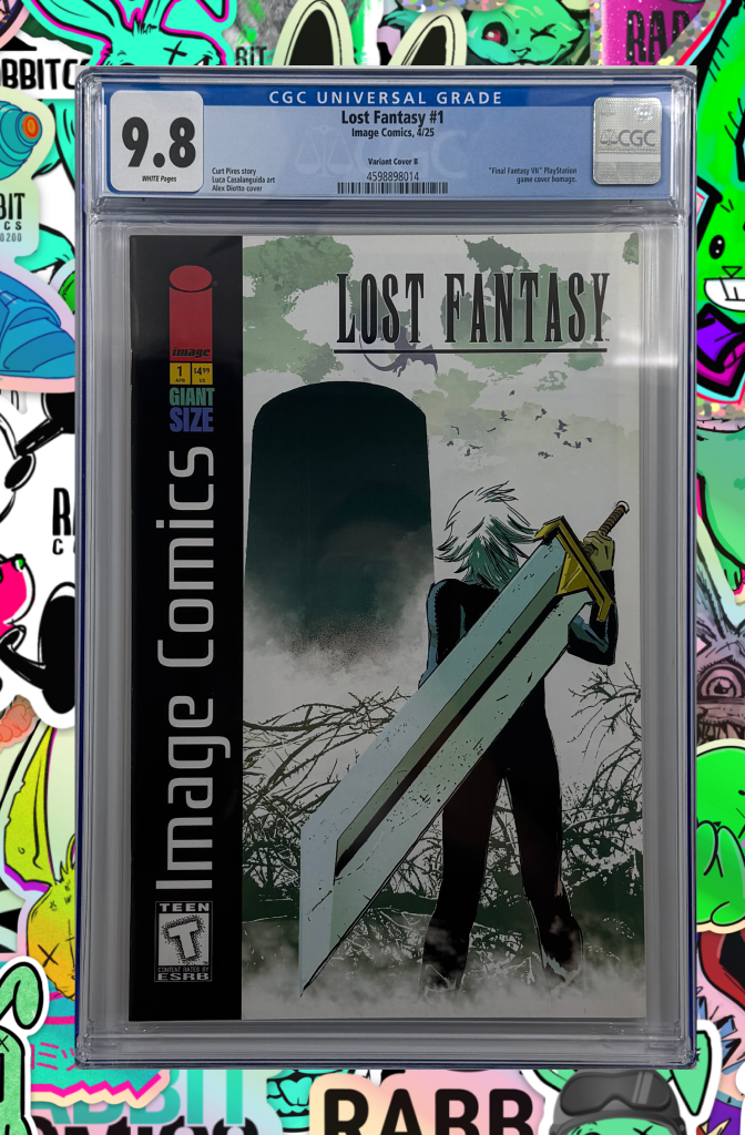 Lost Fantasy #1 | Cover B Alex Diotto Final Fantasy Homage | CGC 9.8