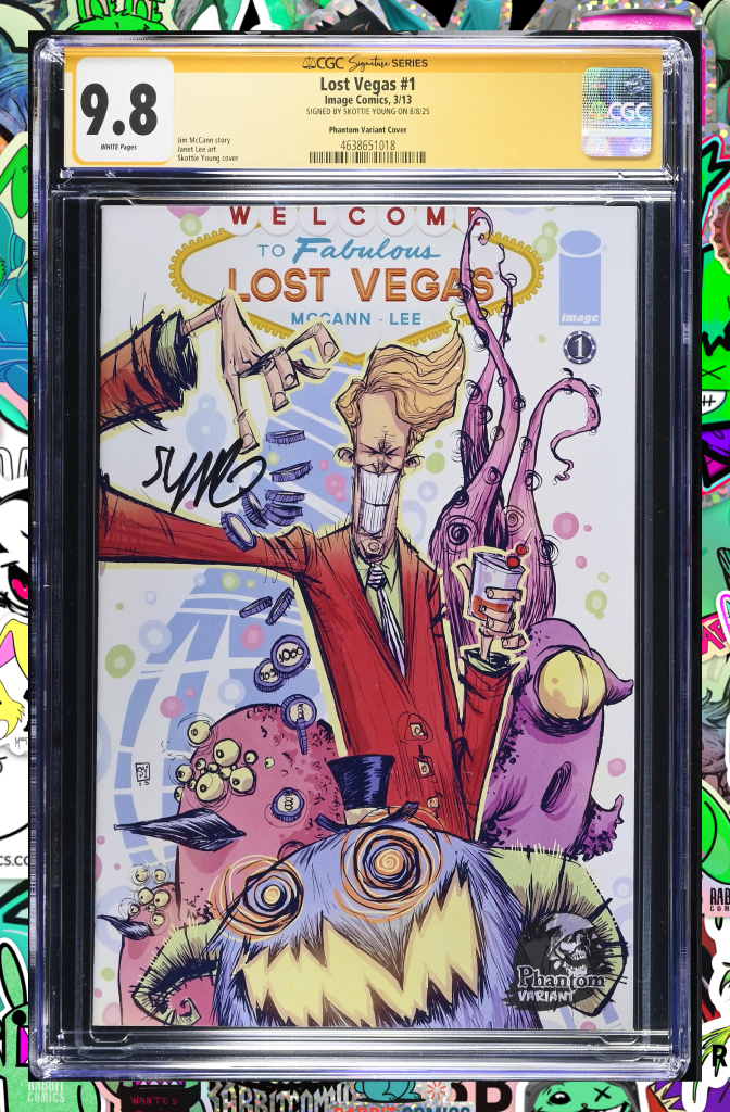Lost Vegas #1 | Skottie Young Variant | Signed By Skottie | CGC SS 9.8